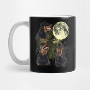 Classic Dog Breed Rottweilers The Moon Mug